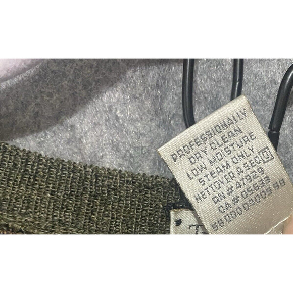 VTG Tricots‎ St Raphael Merino Wool Sweater Mens Sz L Green Plaid Pullover - Picture 4 of 6